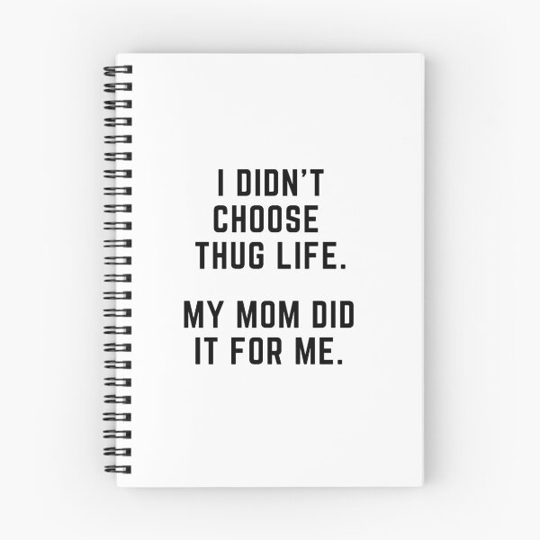 Item preview, Get your act together "THUG LIFE MOM" sarcastic quote t shirt [P-Q 43][605] designed and sold by HIPNOTIZAR  CRAFTS.