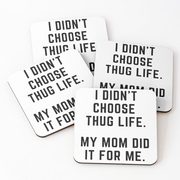 Item preview, Get your act together "THUG LIFE MOM" sarcastic quote t shirt [P-Q 43][605] designed and sold by HIPNOTIZAR  CRAFTS.