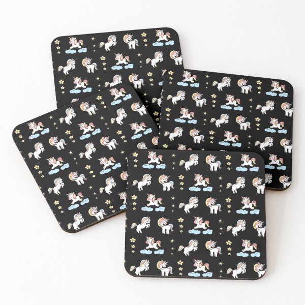 Item preview, Colorful Unicorn Pack Stickers Stars Yellow Flowers Stickers Pack designed and sold by KLINESTORE.