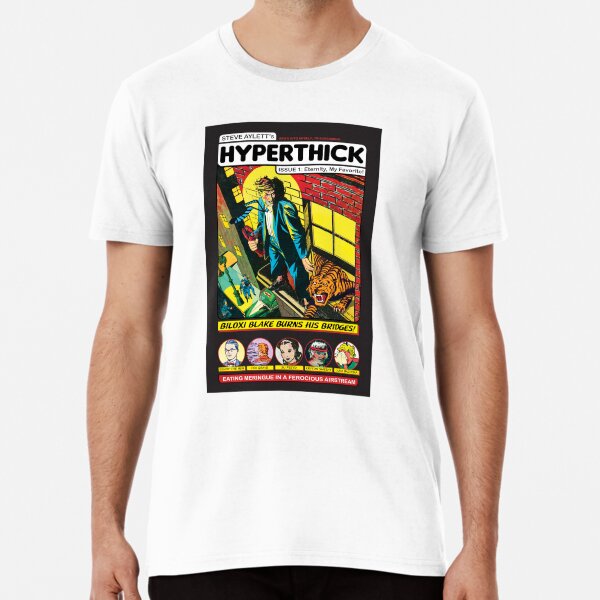 HYPERTHICK comic issue 1 cover - Steve Aylett Premium T-Shirt