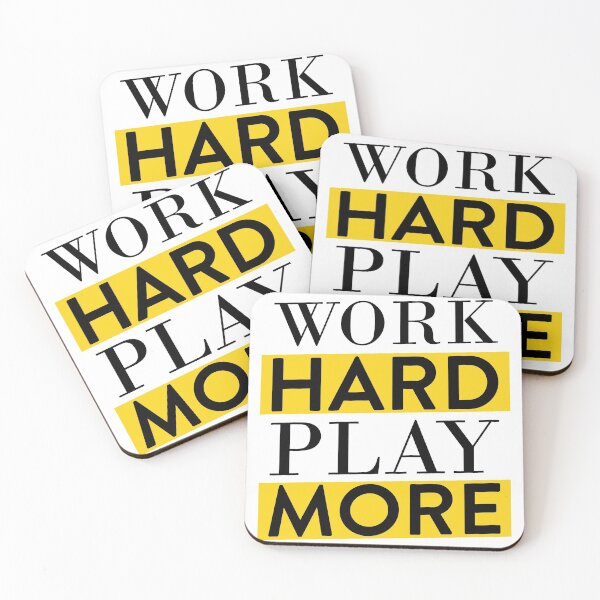 Item preview, Work hard designed and sold by beoubeou.