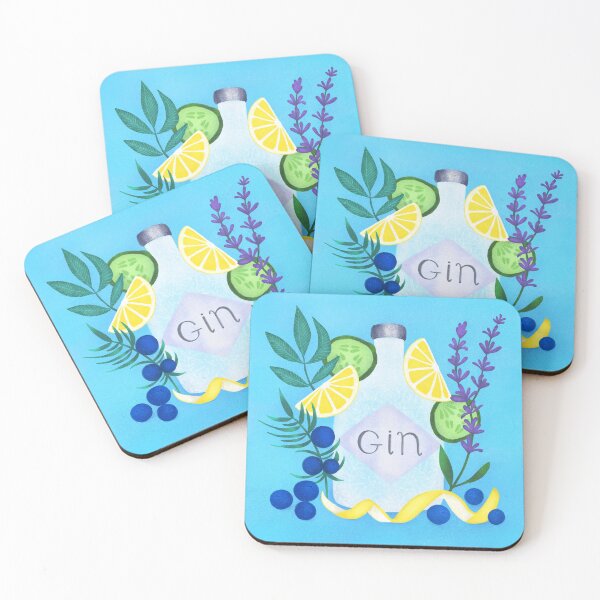 Item preview, Gin Art Print designed and sold by laurendemoet.