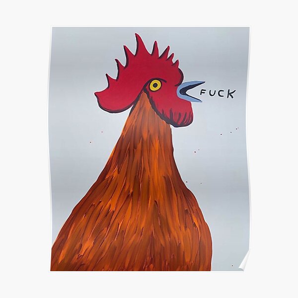 ästhetisches Huhn f * ck Poster