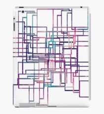 Unique modern elegant line iPad Case/Skin