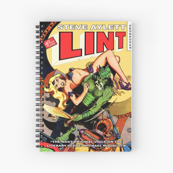 Lint book cover Spiral Notebook