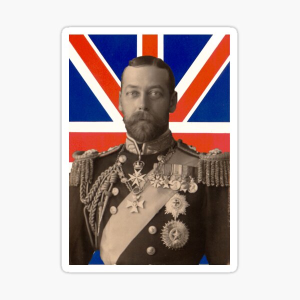 King George The Fifth Sticker