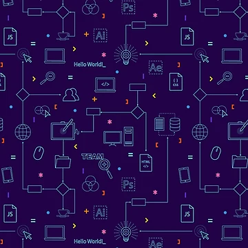 Artwork thumbnail, Low code pattern  by iilustra