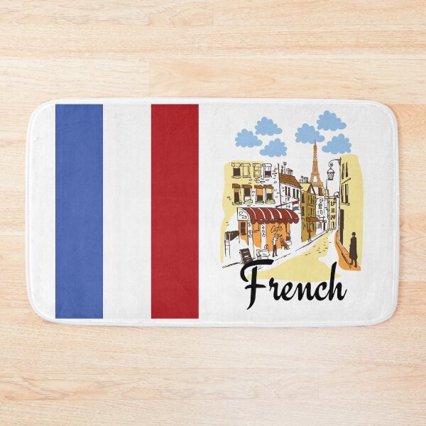 Item preview, FRENCH LANGUAGE NOTES France Retro Cute designed and sold by a-little-ink.
