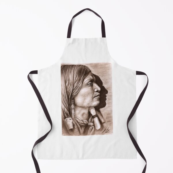 Item preview, Profile Jicarilla Apache Chief designed and sold by Arts & Dogs.