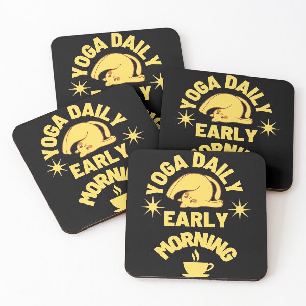 Item preview, Yoga Daily Early Morning designed and sold by HappinessWorld.