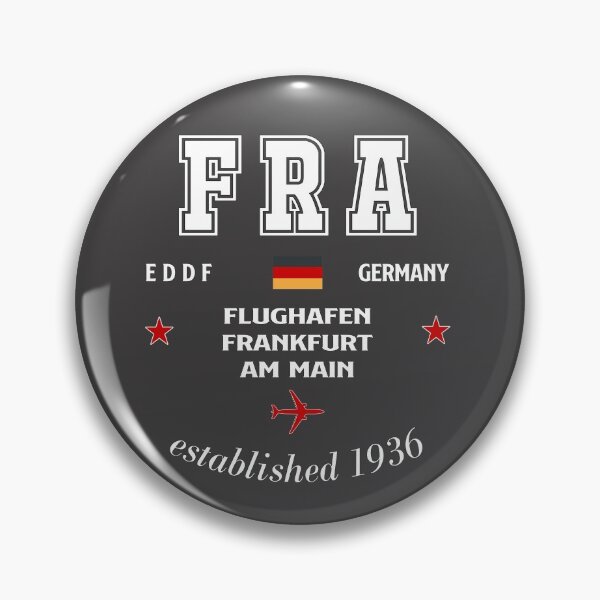 Item preview, FRA Frankfurt Airport Germany - Clean Design designed and sold by FouDeeziner.