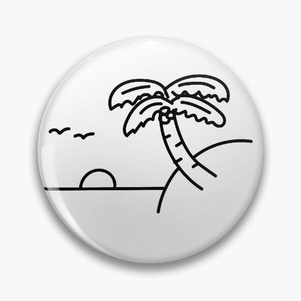 Item preview, Beach scene drawing designed and sold by dvdnds.