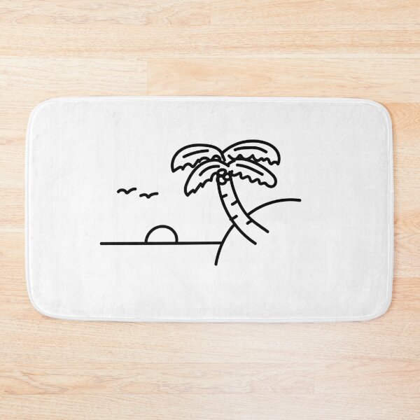 Item preview, Beach scene drawing designed and sold by dvdnds.
