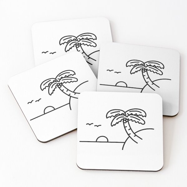 Item preview, Beach scene drawing designed and sold by dvdnds.