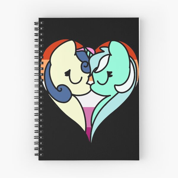 Item preview, Lyrabon lesbian pride heart designed and sold by Melody-Sketch.