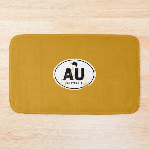 Item preview, Distressed Australia Country Code designed and sold by CustomTravelArt.