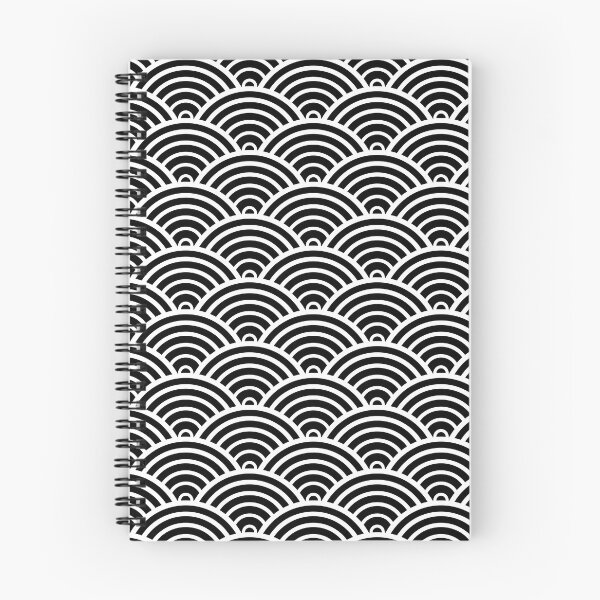 Item preview, Japanese Ocean Wave Black n White Verse designed and sold by Moyanana.