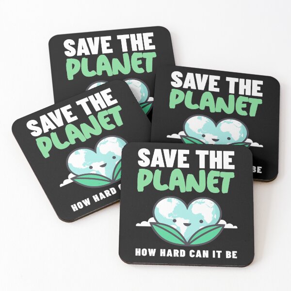 Item preview, How Hard Can It Be - Save The Planet designed and sold by Clothing-Guru.