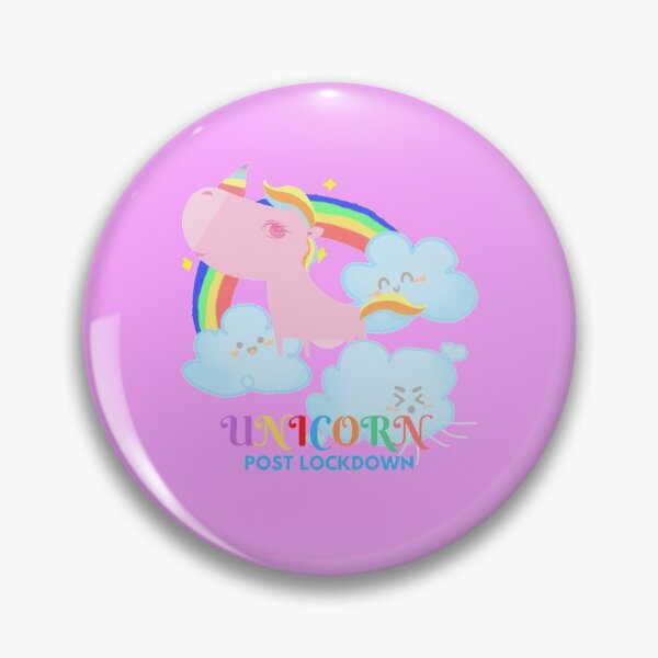Item preview, Pink Unicorn Post Lockdown designed and sold by SponThaineous.
