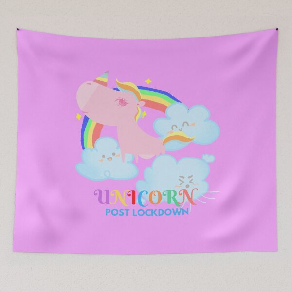 Item preview, Pink Unicorn Post Lockdown designed and sold by SponThaineous.