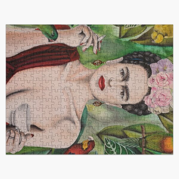Frida Con Amigos Puzzle