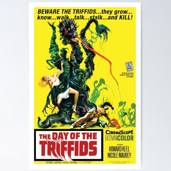 Item preview, The Day of the Triffids Poster designed and sold by Jamie Cross.