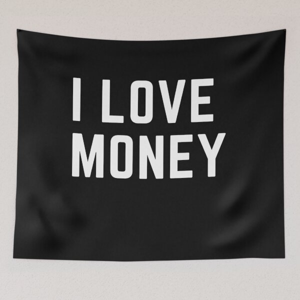 Item preview, Copy of Get your act together "I LOVE MONEY" sarcastic quote t shirt [P-Q 49B][618] designed and sold by HIPNOTIZAR  CRAFTS.