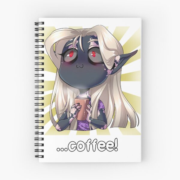 Item preview, Coffee addicted Sheera designed and sold by NeroLuna.