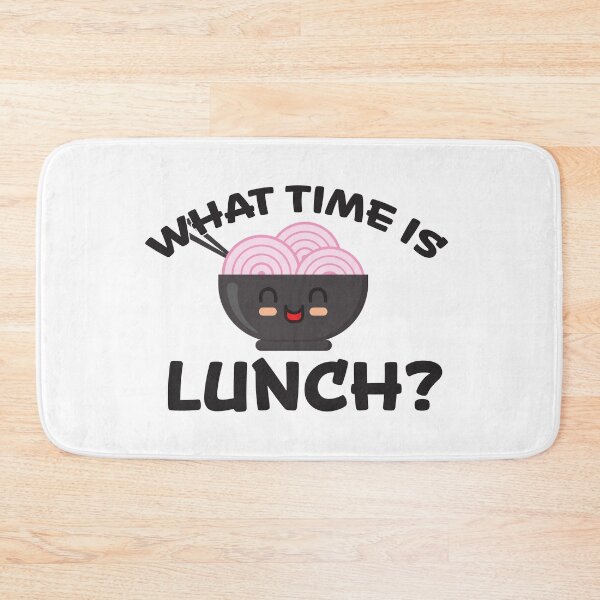 Item preview, What time is lunch - Bowl of noodles designed and sold by RoguePixel.