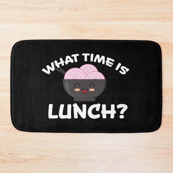Item preview, What time is lunch - Bowl of noodles designed and sold by RoguePixel.
