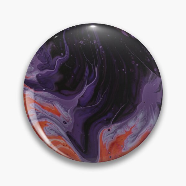 Item preview, Purple & Orange Marble designed and sold by Studio MaC.