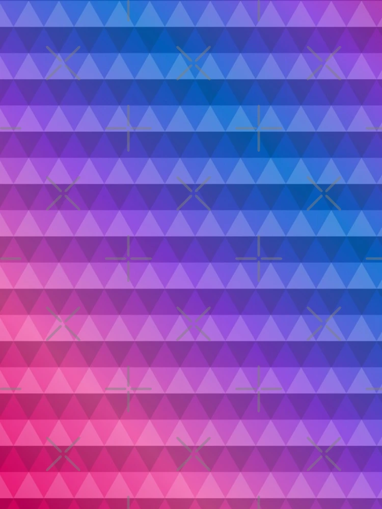 Thumbnail 4 of 4, iPhone Case, Triangle Pattern Gradient II designed and sold by Lemon Pepper.