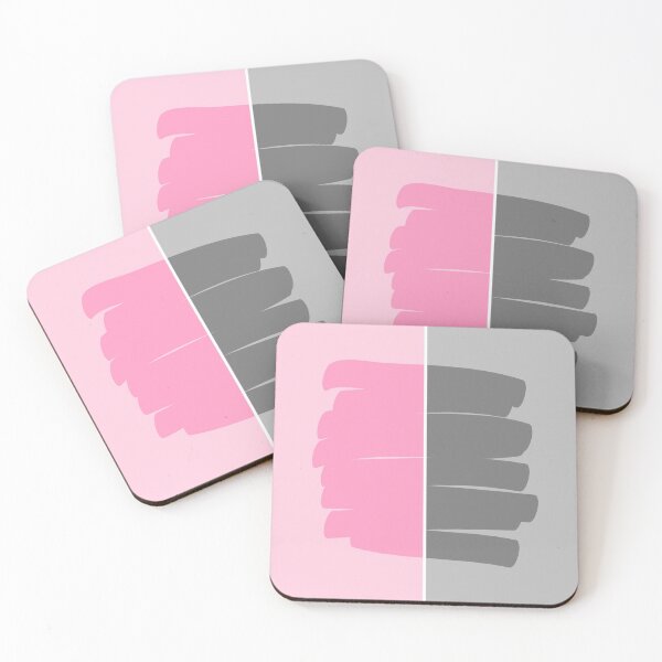 Item preview, Pink-gray minimalist designed and sold by Ninaeva.