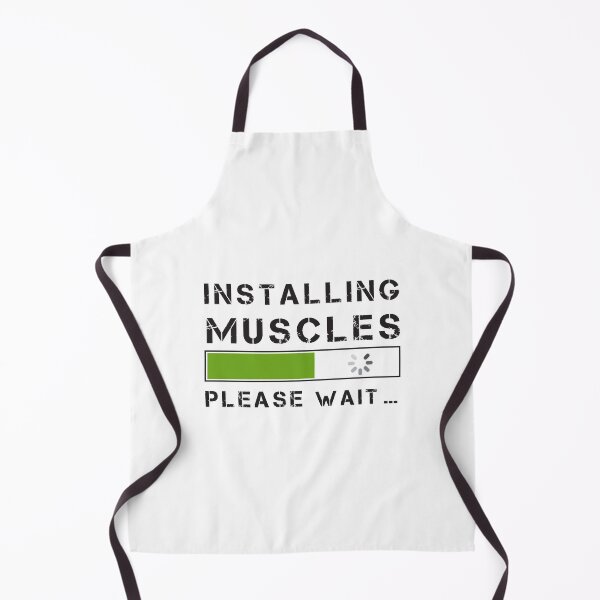 Item preview, Installing Muscles Please Wait Bar designed and sold by LamiaTees.