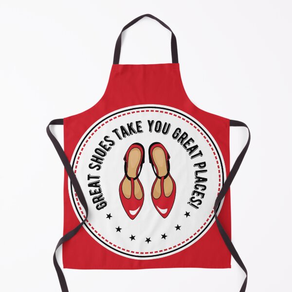 Item preview, Great Shoes Take You Great Places Red and Black T-Strap Dance Shoes designed and sold by infinitetango.