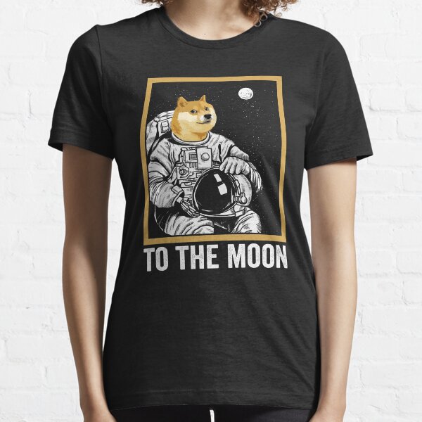 Dogecoin To The Moon Essential T-Shirt