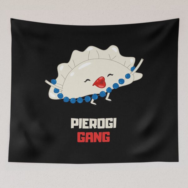 Item preview, Pierogi Gang Blueberry designed and sold by Paw Design.