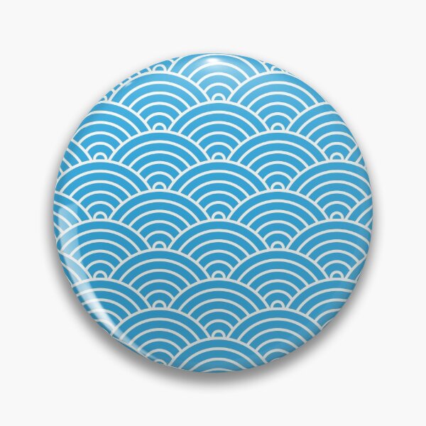Item preview, Japanese Pure Sky Blue Ocean Wave  designed and sold by Moyanana.