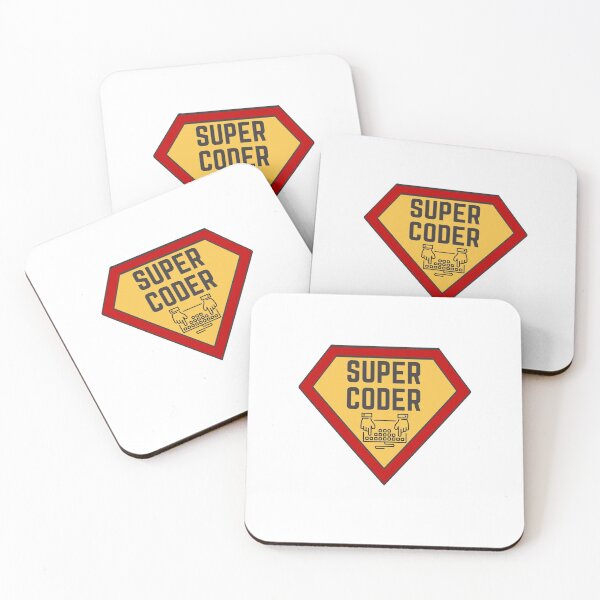 Item preview, super coder, gift for him, gift for her, gift for programer,developer,coder designed and sold by DevDn.