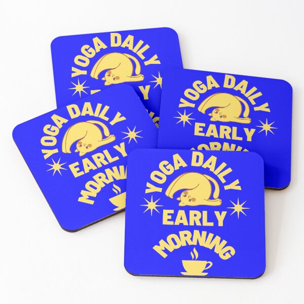 Item preview, Yoga Daily Early Morning designed and sold by HappinessWorld.