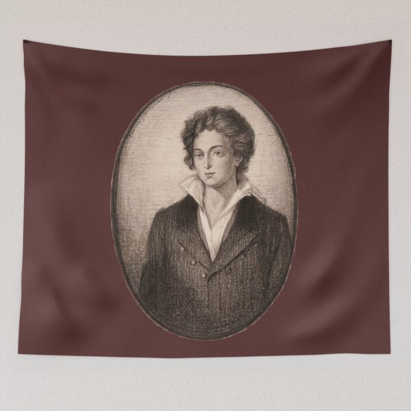 Item preview, Percy Shelly by Edmund Sullivan designed and sold by IndieArtDream.