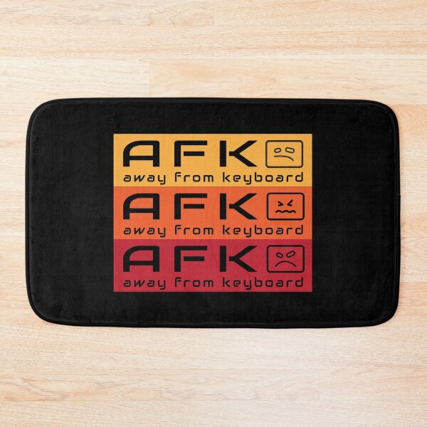 Item preview, AFK Gamer designed and sold by ArtGraffita.