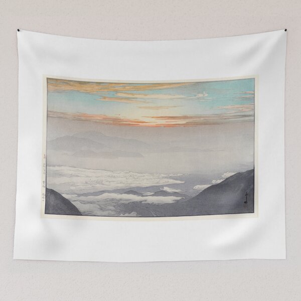 Item preview, Sunrise from top of Mount Fuji - Yoshida Hiroshi (1876-1950) - Japanese Woodblock Print designed and sold by cdmprints.