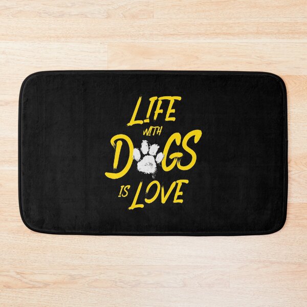 Item preview, Life with Dogs is Love designed and sold by Christian Sales.