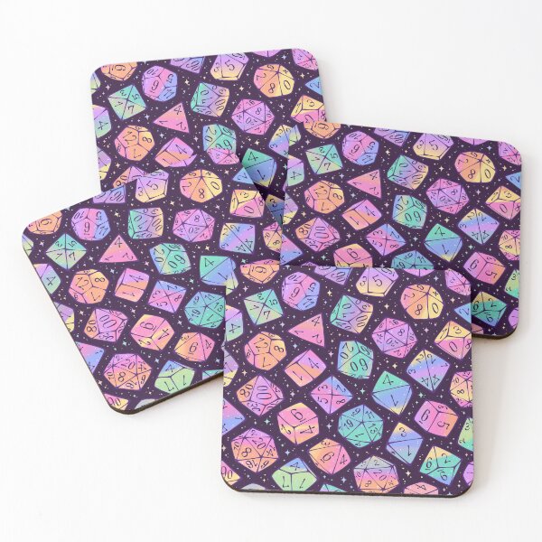 Item preview,  Roll the Dice Dark Rainbow designed and sold by Paisley Yazel.