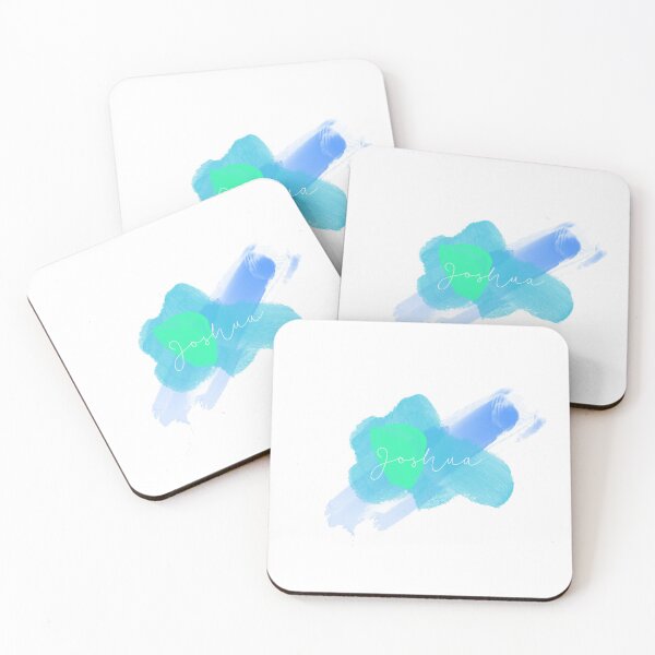 Item preview, Joshua ~ blue and white personalised baby/ kids designed and sold by K Strachan.