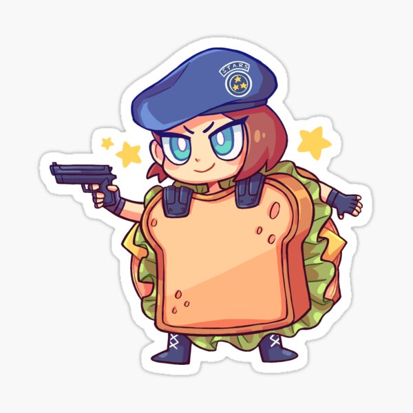 Tiny Jill Sandwich Sticker