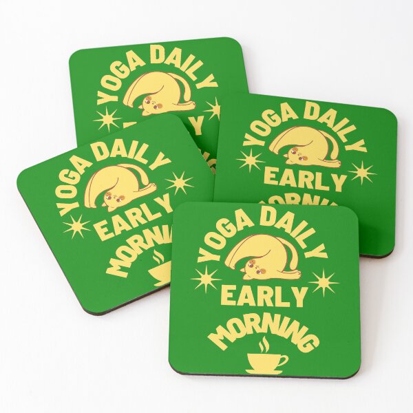 Item preview, Yoga Daily Early Morning designed and sold by HappinessWorld.