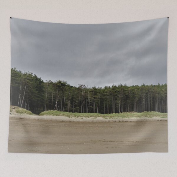 Item preview, Forest on Newborough Beach in Anglesey designed and sold by PowderLanePress.
