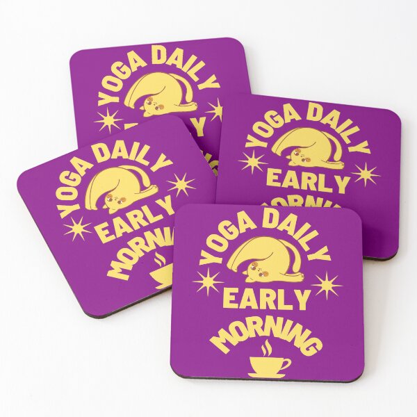 Item preview, Yoga Daily Early Morning designed and sold by HappinessWorld.